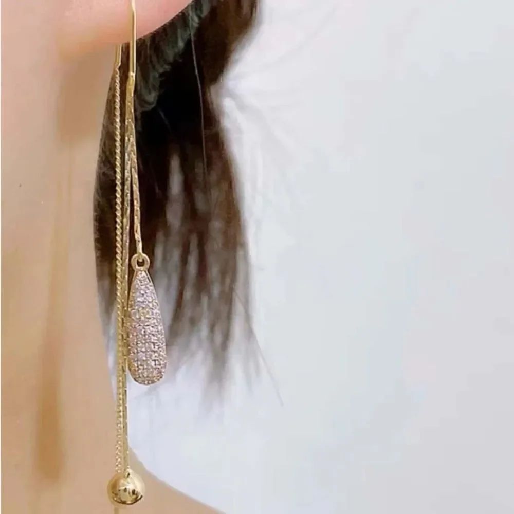 Bohemian drop earrings A747